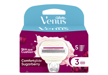 Skūšanās kasetes GILLETTE VENUS Sugarberry 3gb - 1