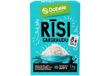 Rīsi gargraudu DOBELE 8x125g