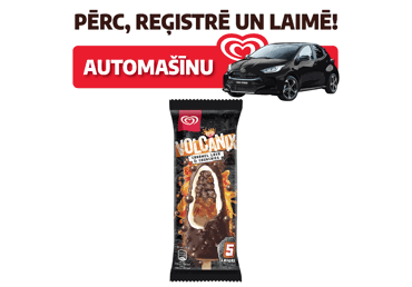 Saldējums Volcanixx ALGIDA 75g - 1