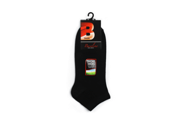 Vīriešu klasiskās zeķes BISOKS 12301 melnas 39-42