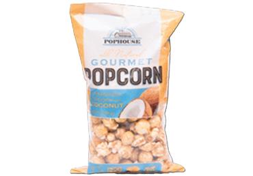 Popkorns POPHOUSE karameļu kokosriekstu 180g