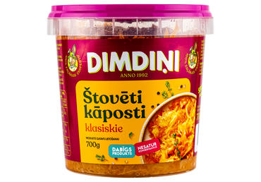 Kāposti štovēti DIMDIŅI 700g - 1