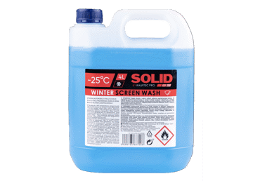 Auto ziemas logu šķidrums SOLID -25°C 4l - 1