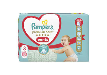 Autiņbiksītes PAMPERS PC Pants S3 6-11kg 70gab.