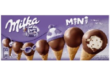 Saldējums MILKA Mini konuss 141g - 1