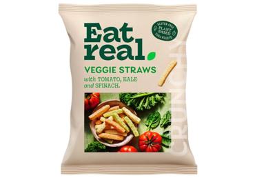 Dārzeņu uzkoda ar tomātiem, kāpostiem un spinātiem EAT REAL 45g