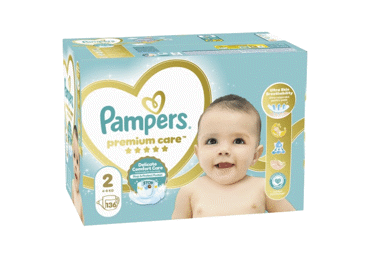 Autiņbiksītes PAMPERS Premium Care, Mega Box,  S2 4-8g 136 gab.
