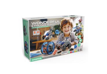 Rotaļu radiovadāms saliekams robots - 1