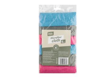 Mikrošķiedras lupatiņas 6gab.