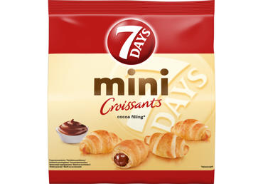 Kruasāni 7 DAYS ar kakao krēmu mini 185g