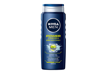 Duš.žel.NIVEA Men Power Fresh vīr.500ml