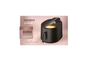 Karstā gaisa cepamkatls HENSKE 5L