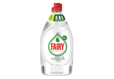 Trauku mazgāšanas līdzeklis FAIRY Pure&Clean 450ml
