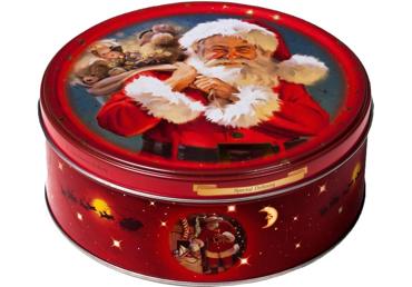 Cepumi Classic Santa metāla kārbā 150g