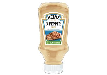 Mērce 3 piparu HEINZ 220g