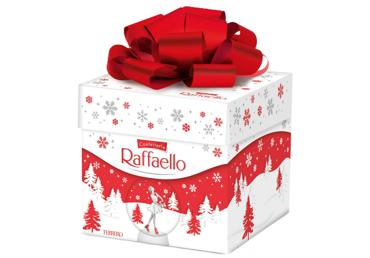 Konfekšu kārba RAFFAELLO KUBS 300g