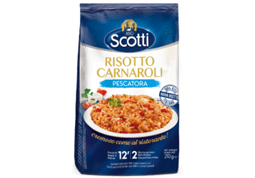 Rīsi RISO SCOTTI Risotto jūras velšu 210g
