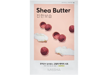 Sejas maska MISSHA AiryFit Shea Butter 19g