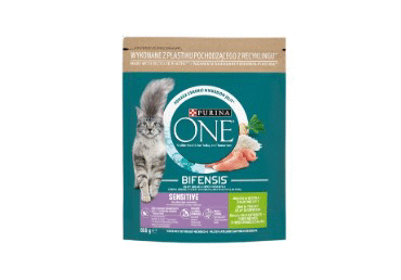 Sausā kaķu barība PURINA ONE jūtīgiem kaķiem 800g