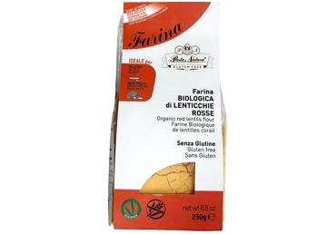 Sarkano lēcu milti PASTA NATURA 250g