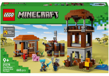 Konstruktors LEGO Izlaupītāju postenis 21278