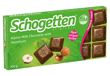 Šokolāde SCHOGETTEN piena ar riekstiem 100g