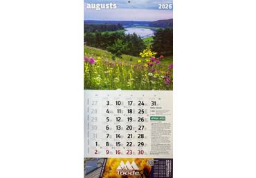 Kalendārs A3 LATVIJAS AVĪZE - 2