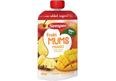 Biezenis SEMPER mango ābols-ananass 6+110g