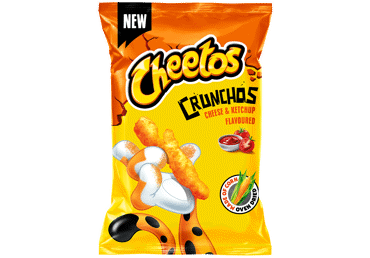 Kukurūzas uzkoda CHEETOS siera kečupa 165g