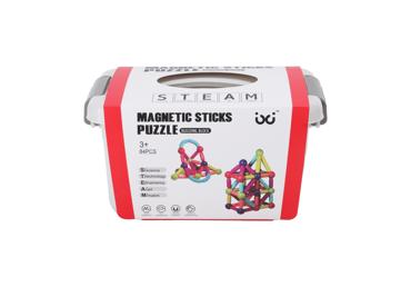 Magnētiskais konstruktors 84 detaļas