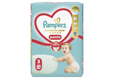 Autiņbiksītes PAMPERS PC Pants S3 6-11kg 70gab.
