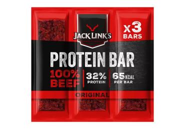 Liellopa gaļas uzkoda JACK LINK'S 3x22,5g