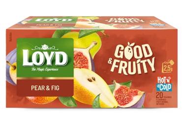 Augļu tēja LOYD bumbieru un vīģu 20x2.5g