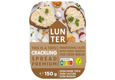 Tofu smēriņš ar ceptiem sīpoliem LUNTER 150g
