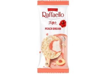 Saldējums RAFFAELLO ar persiku un hibisku garšu 46g