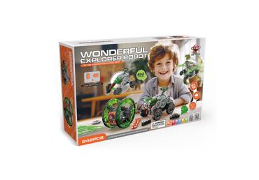 Rotaļu radiovadāms saliekams robots - 2