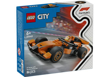 Konstruktors LEGO F1 McLaren sacīkšu auto 60442