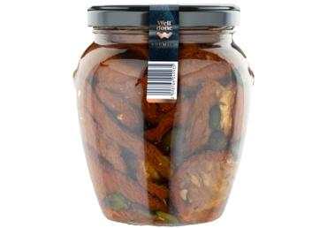 Saulē kaltēti tomāti ar ķirbju sēklām WELL DONE PREMIUM 530g