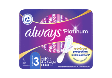 Higiēniskās paketes ALWAYS Ultra Platinum Night 6gab - 1