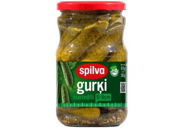 Marinēti gurķi 6-9cm SPILVA 670g