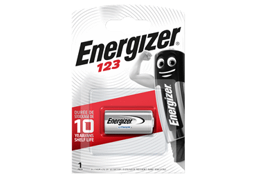 Baterija ENERGIZER Lithium CR123 3V