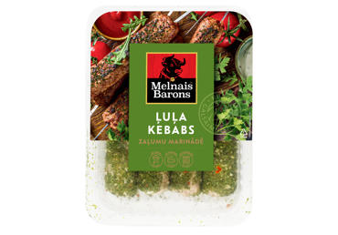 Ļuļa kebabs zaļumu marinādē MELNAIS BARONS 400g - 1