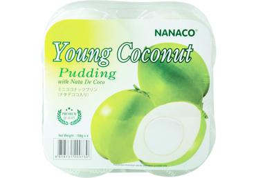 Želejas deserts NANACO ar jauno kokosriekstu garšu 432g