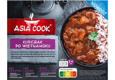 Vista Vjetnamiešu gaumē ar rīsiem ASIA COOK 400g