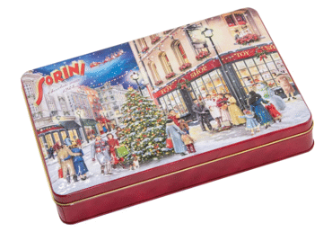 Konfekšu kaste SORINI Christmas time 185g - 2