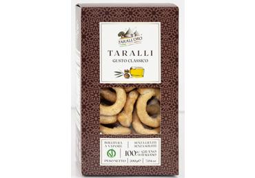 Uzkodas Taralli Classic TARALL'ORO 200g