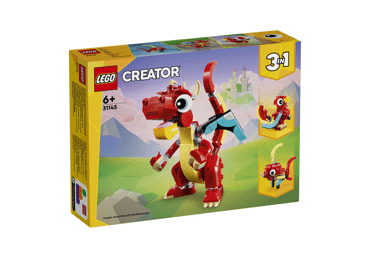 Konstruktors LEGO Sarkanais pūķis 31145