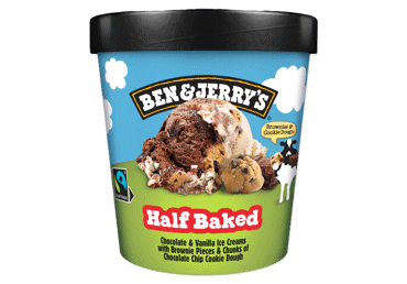 Saldējums Half Baked BEN&JERRY'S 406g