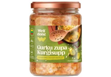 Marinētu gurķu zupa WELL DONE 480g