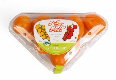 Tomāti plūmju dzeltenie 750g - 1